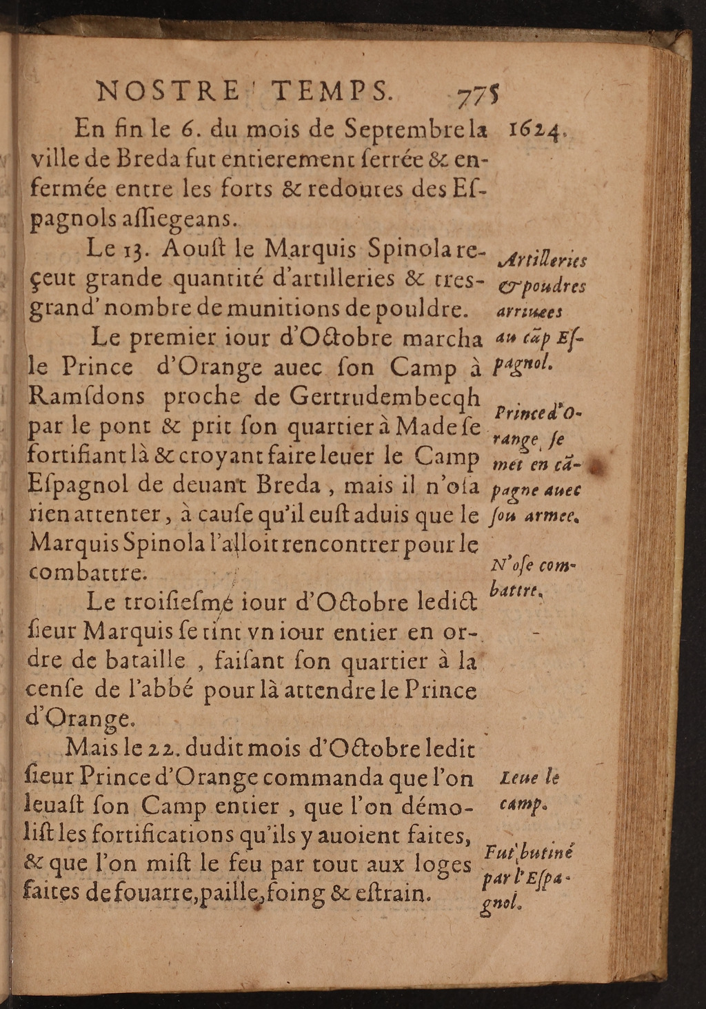 1626 - Joseph Bouillerot - Trésor de l’histoire générale de notre temps - BnF Arsenal