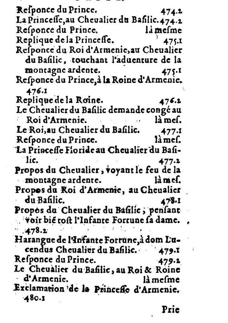 1582 - Jean Huguetan - Trésor des Amadis T. 2 - BM Lyon