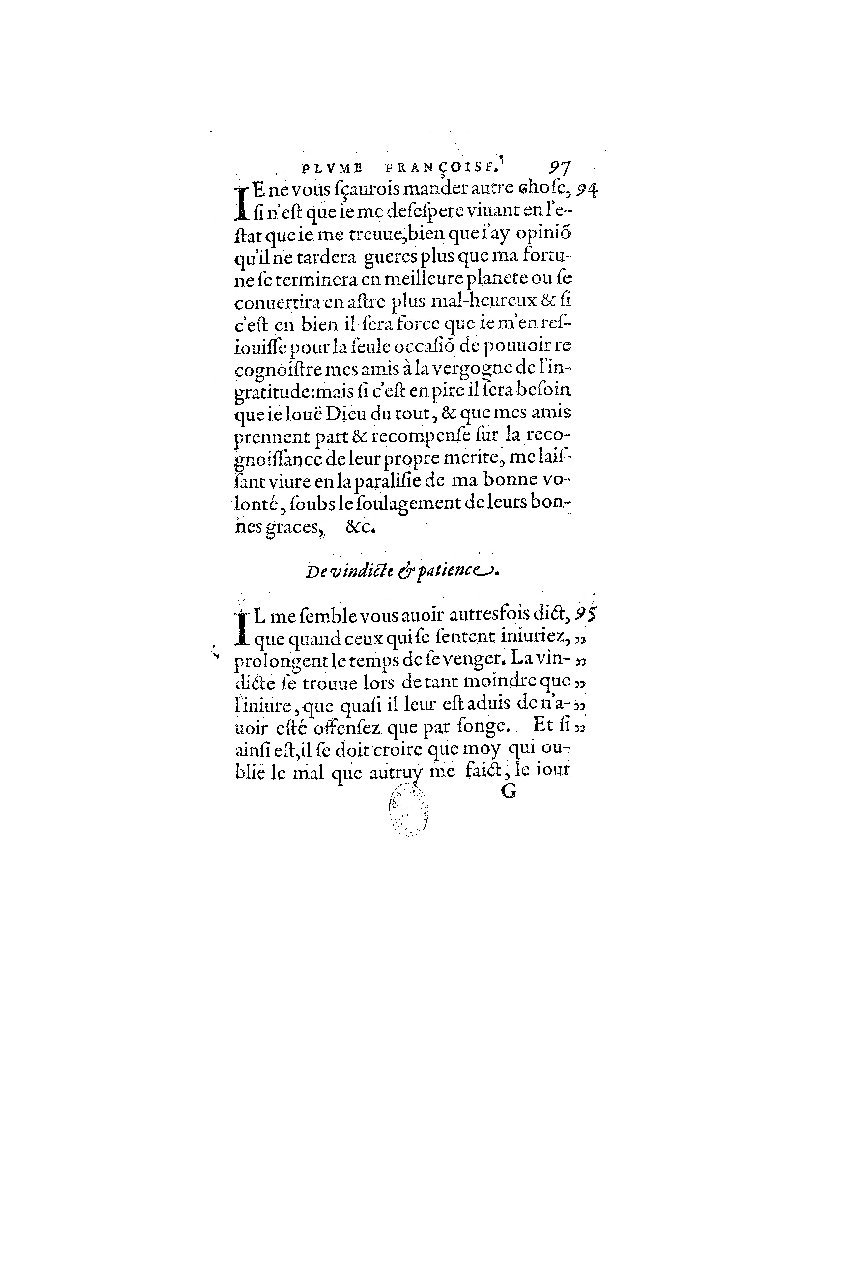1572 - Nicolas Du Chemin - Finances et Trésor de la plume française - BM Lyon