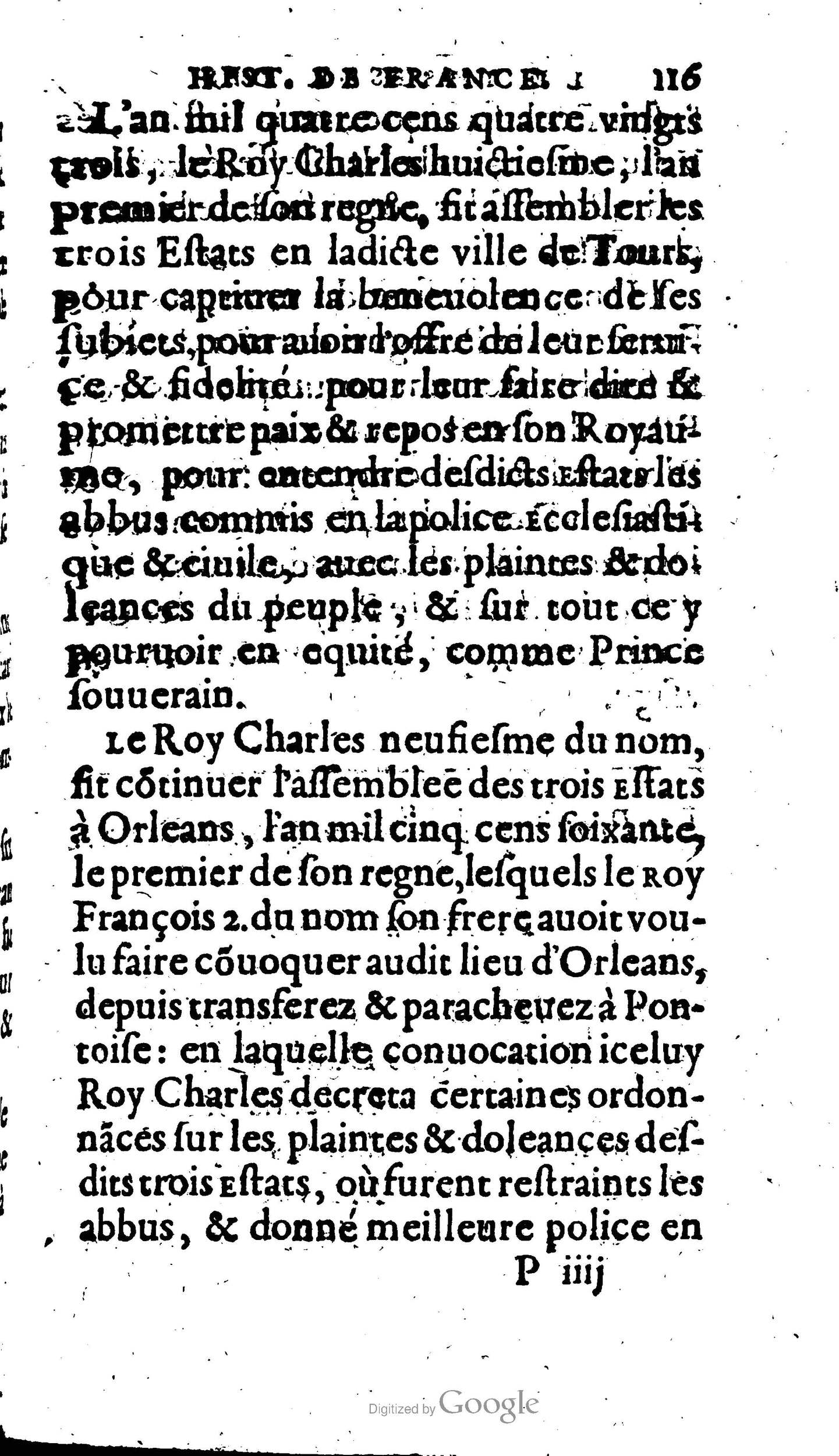 1604 - Galiot Corrozet - Trésor des histoires de France - BnF Arsenal