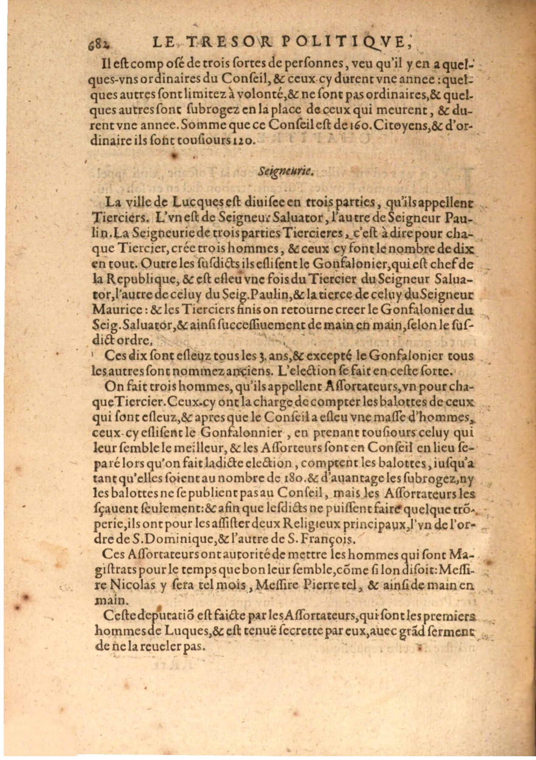 1608 - Nicolas Du Fossé - Trésor politique - BSB Munich 1608 - Nicolas Du Fossé - Trésor politique - BSB Munich