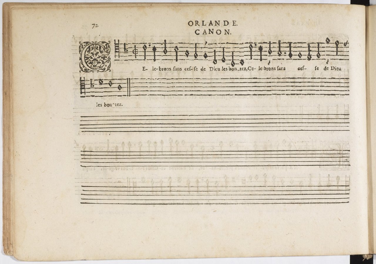 1594 - Paul Marceau - Trésor de musique d&#039;Orlande de Lassus, Superius, Bassus, Tenor, Quinta pars - BnF