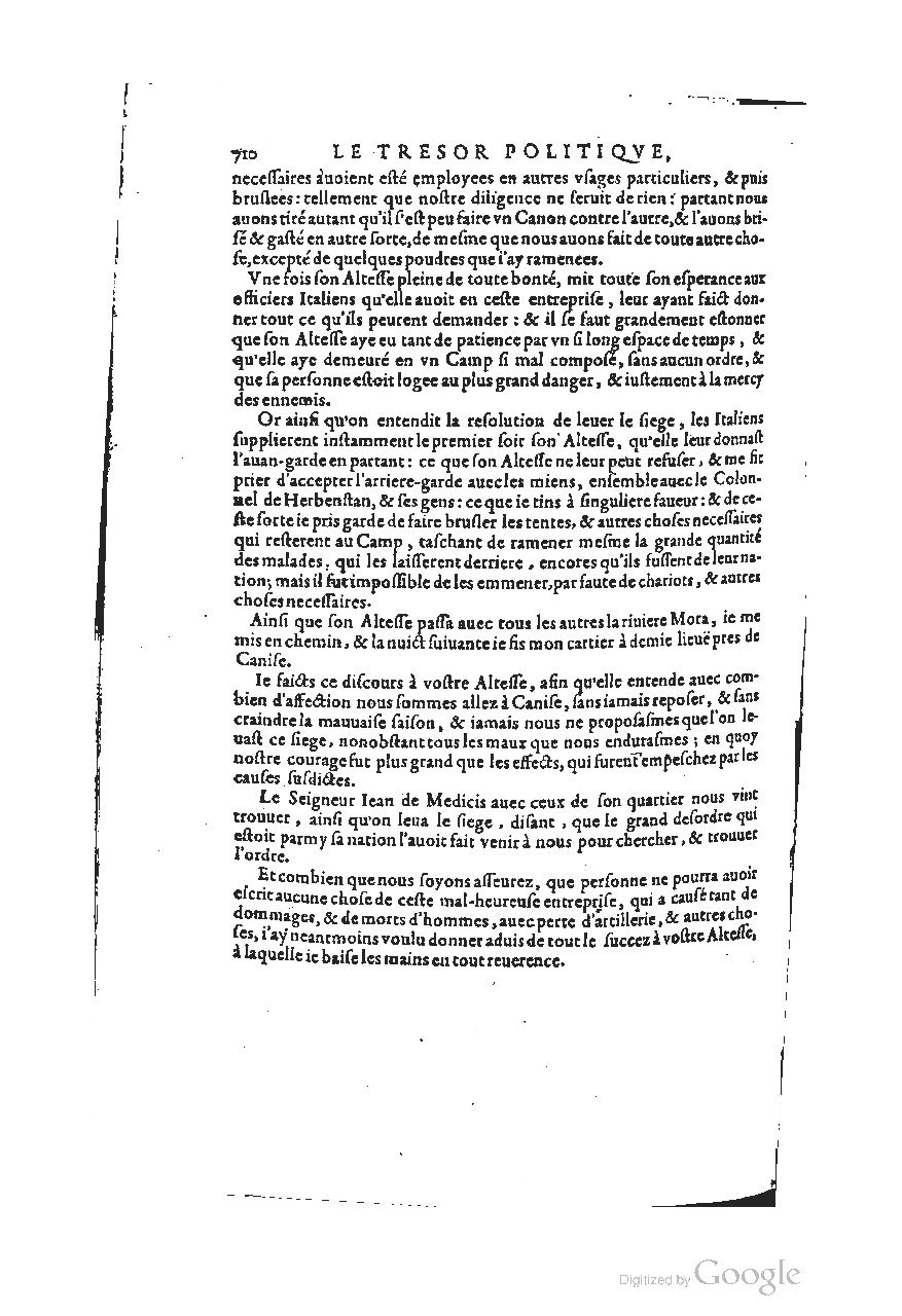 1611 - Pierre Chevalier - Trésor politique - UGent
