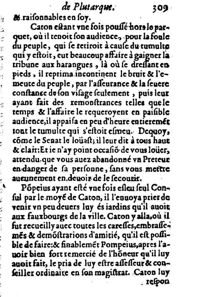 1611 - Pierre Rigaud - Trésor des vies de Plutarque - BM Lyon