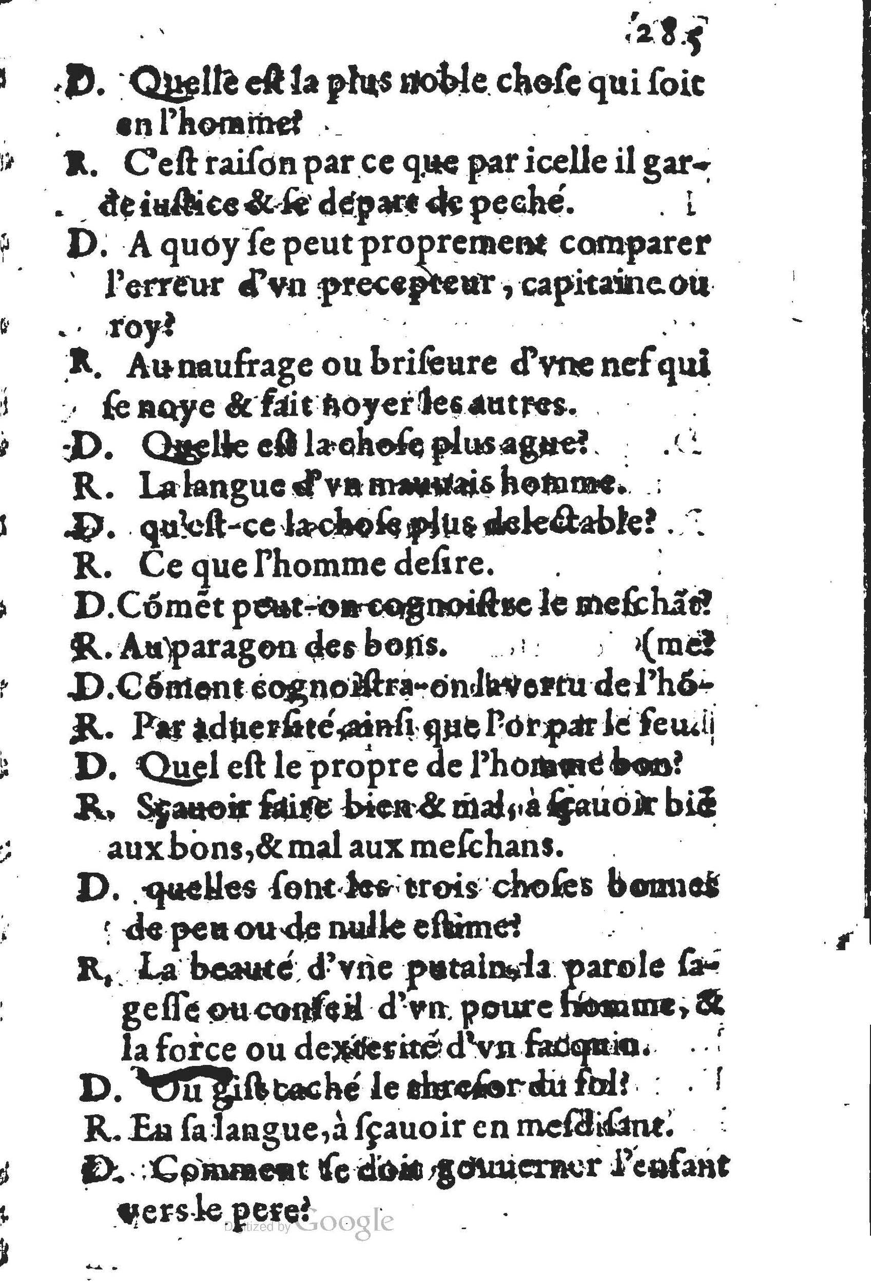 1578 - Nicolas Lescuyer - Trésor des sentences dorées - UGent