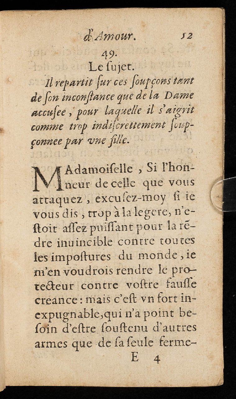 1597 - Thibaud Ancelin - Trésor d’amour - Stuttgart