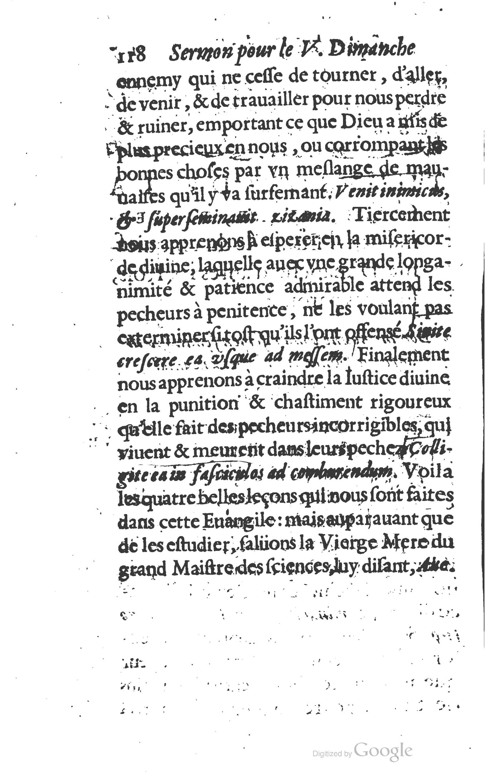 1629 - Manassés de Préaulx - Sermons ou Trésors de la piété chrétienne - BM Lyon
