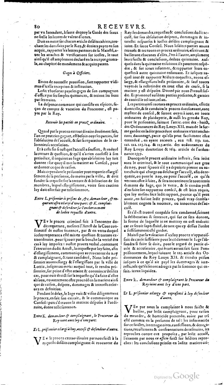 1629 - Veuve Nicolas Buon - Trésor du droit français (21754 T. 3) - BM Lyon