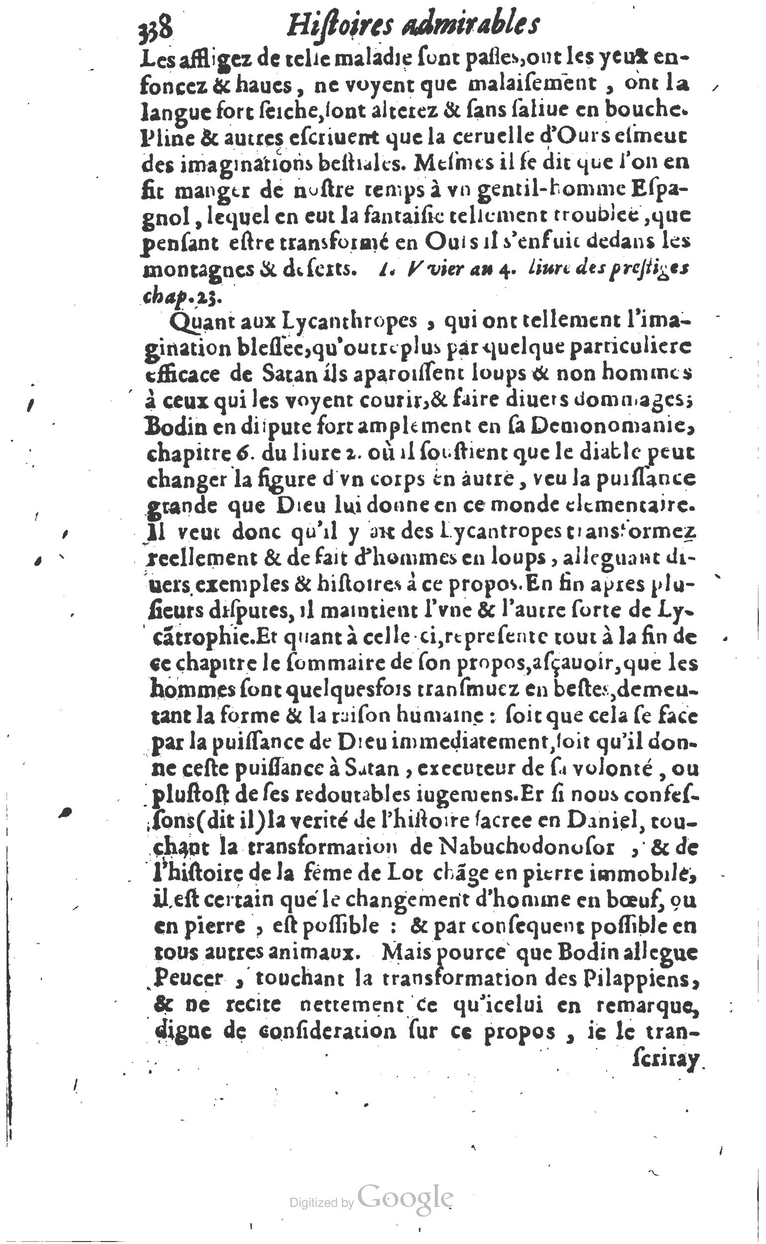 1610 - Paul Marceau - Trésor d’histoires admirables et mémorables - Princeton