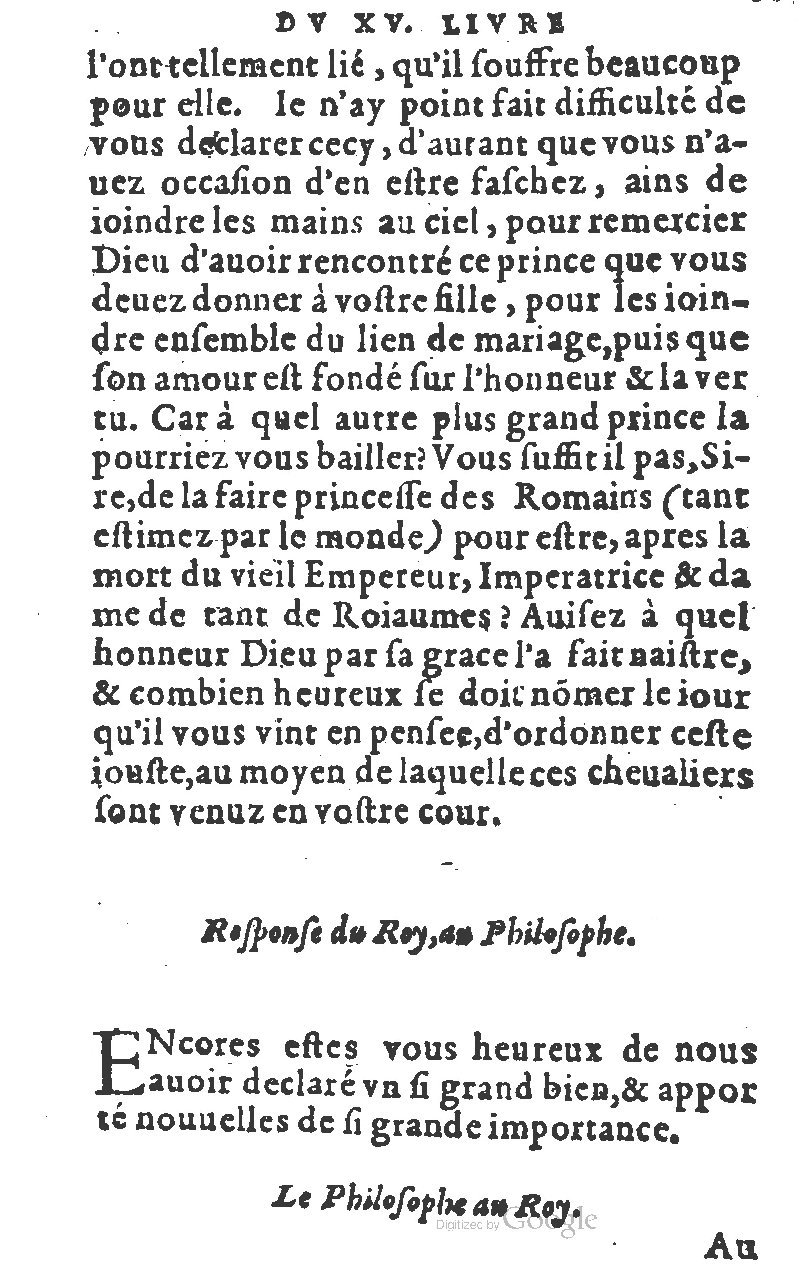 1582 - Jean Huguetan - Trésor des Amadis T. 1 - BM Lyon