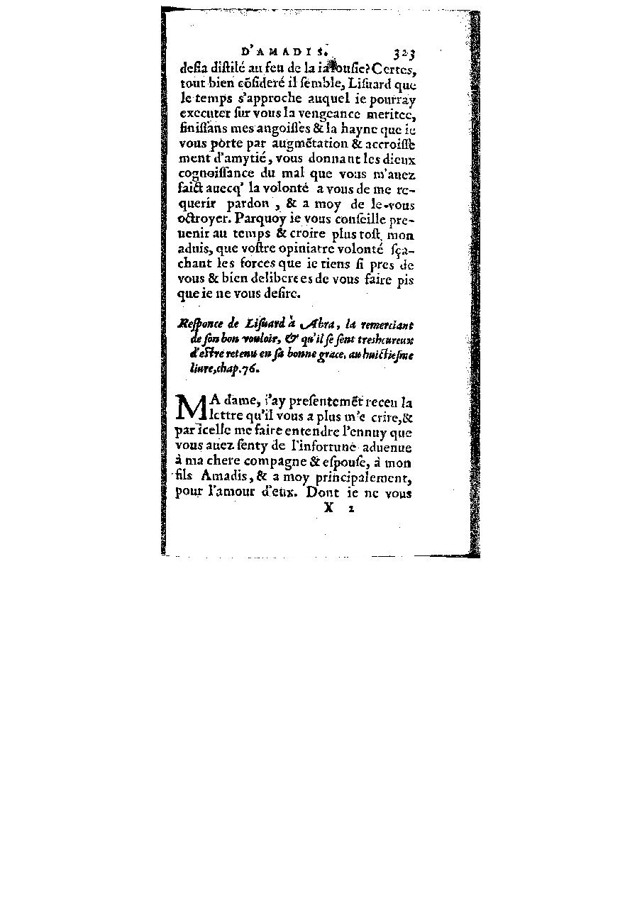 1572 - Veuve Gabriel Cotier - Trésor des Amadis - BM Lyon