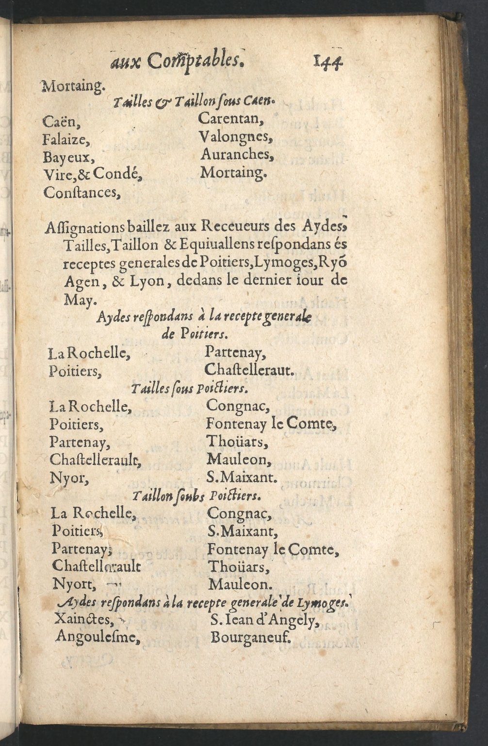 1599 - Claude de Monstr’oeil et Jean Richer - Trésor des instructions des finances - BnF 1599 - Claude de Monstr’oeil et Jean Richer - Trésor des instructions des finances - BnF