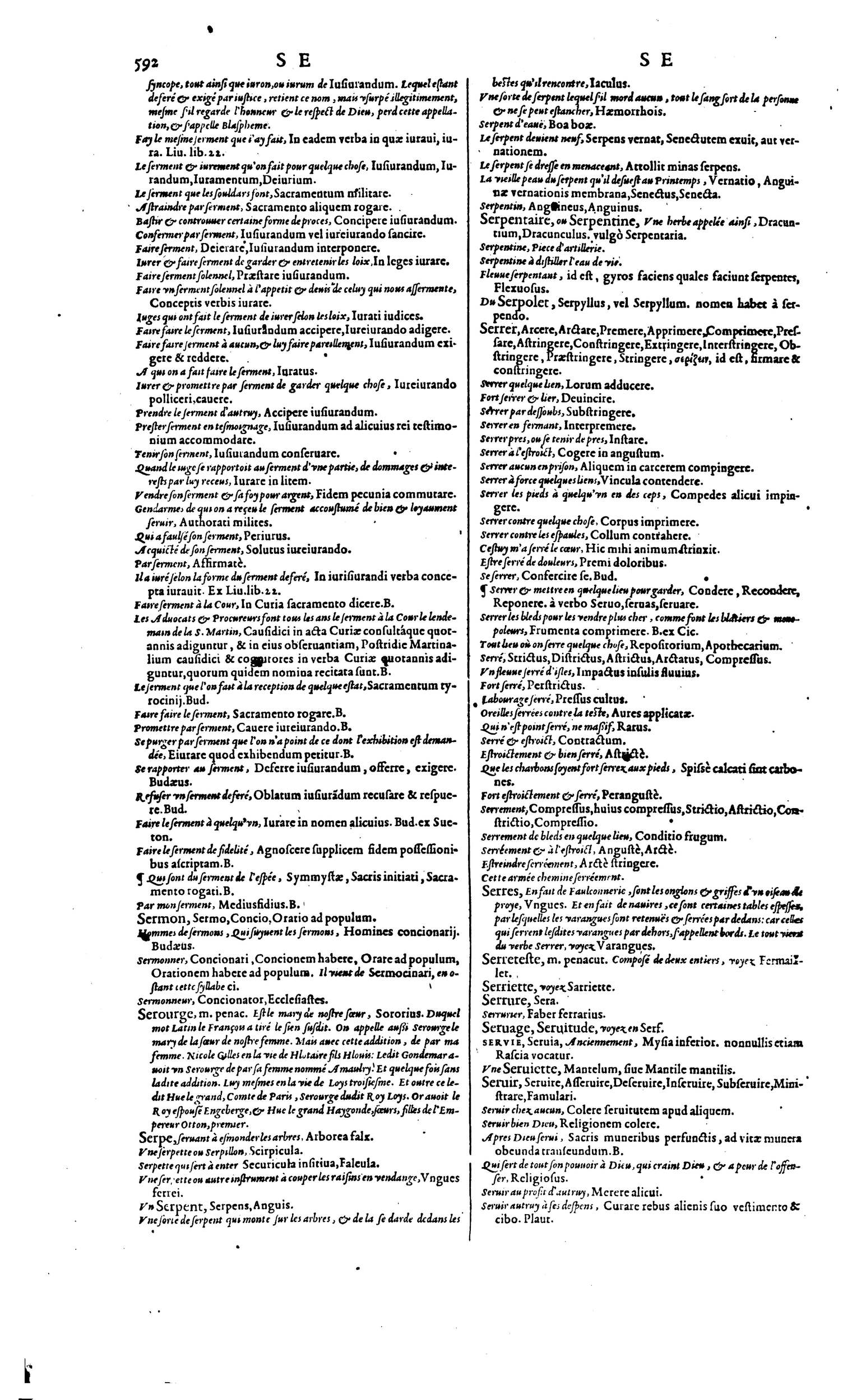 1606 - David Douceur - Trésor de la langue française - BM Lyon 1606 - David Douceur - Trésor de la langue française - BM Lyon