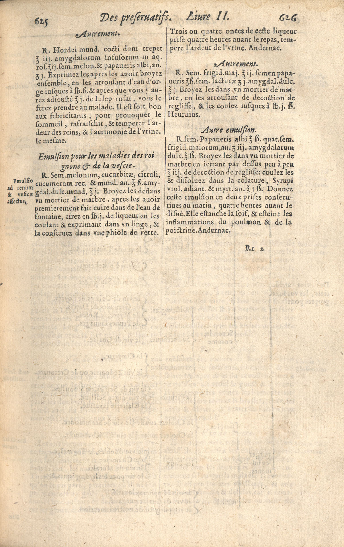 1610 - Étienne Gamonet - Grand Trésor ou dispensaire - CESR Tours