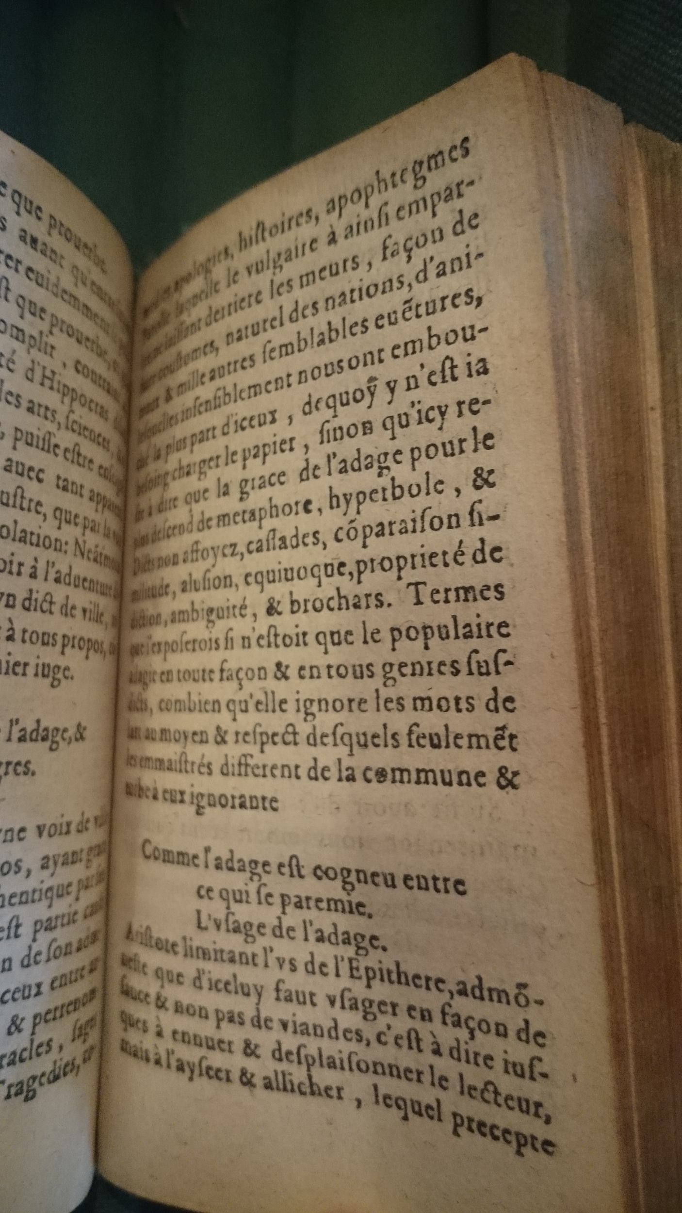 1582 - Nicolas Bonfons - Trésor des sentences dorées - BnF Arsenal 1582 - Nicolas Bonfons - Trésor des sentences dorées - BnF Arsenal