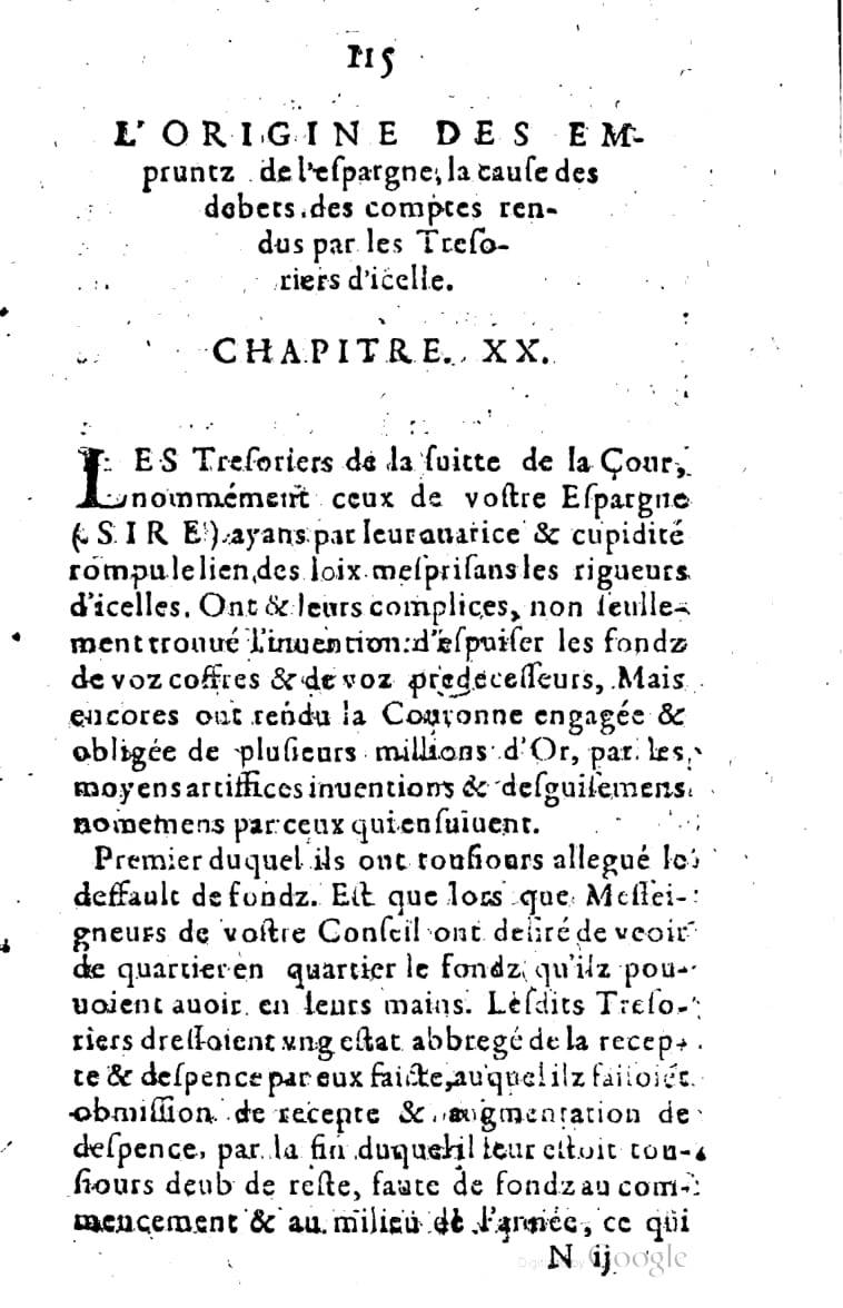 1615 - s.n. 2 - Trésor des trésors de France - BM Lyon
