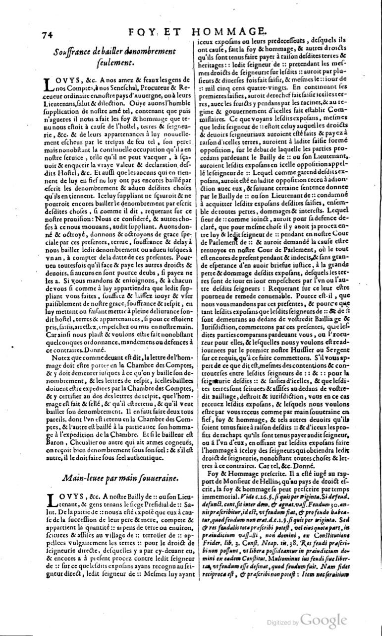 1629 - Veuve Nicolas Buon - Trésor du droit français (21754 T. 2) - BM Lyon