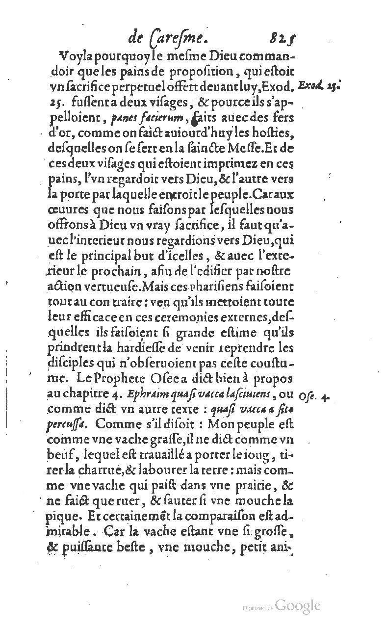1607 - Nicolas Du Fossé - Trésor quadragésimal - T 01 - BM Lyon