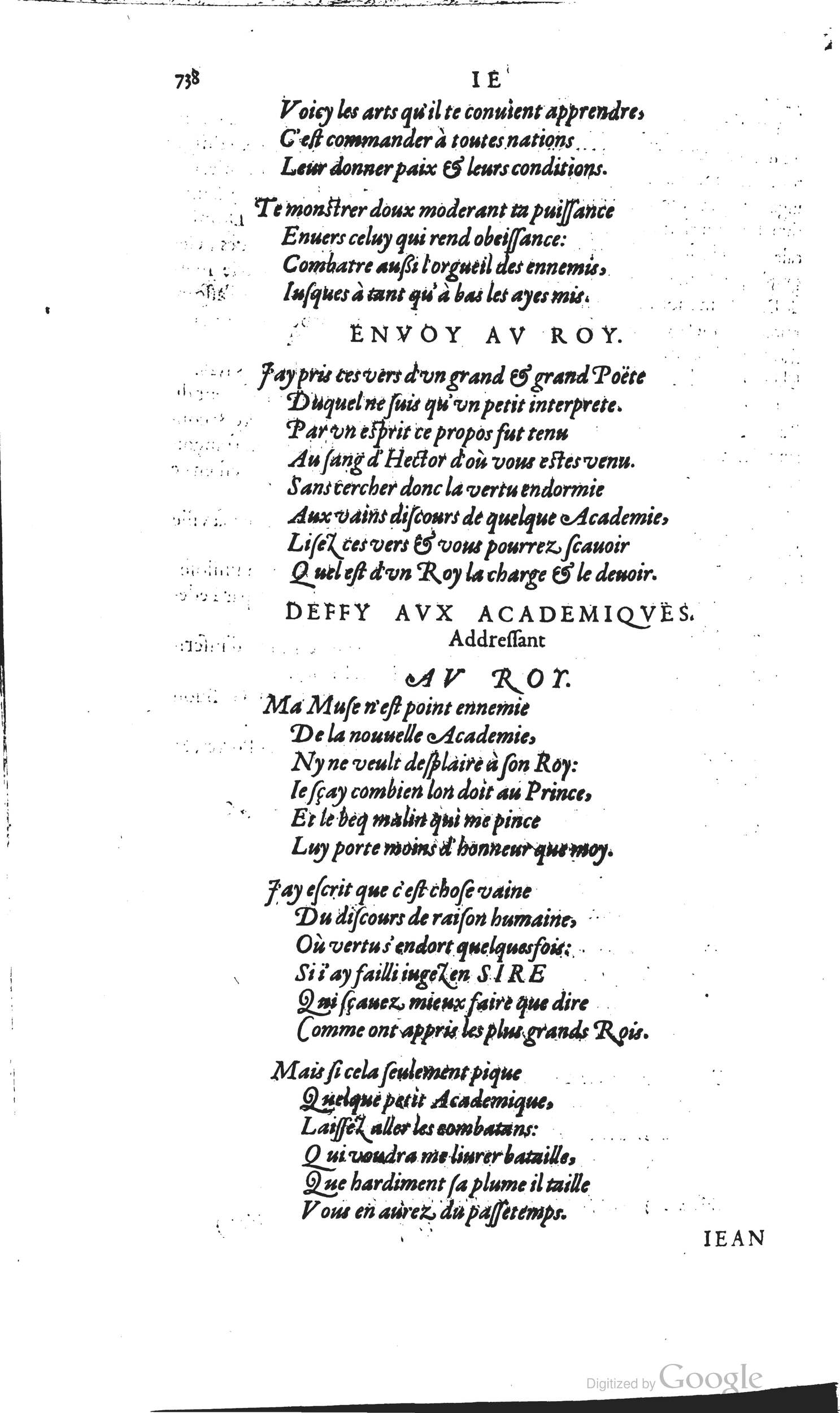 1585 - Barthélemy Honorat - Bibliothèques françaises - BSB Munich