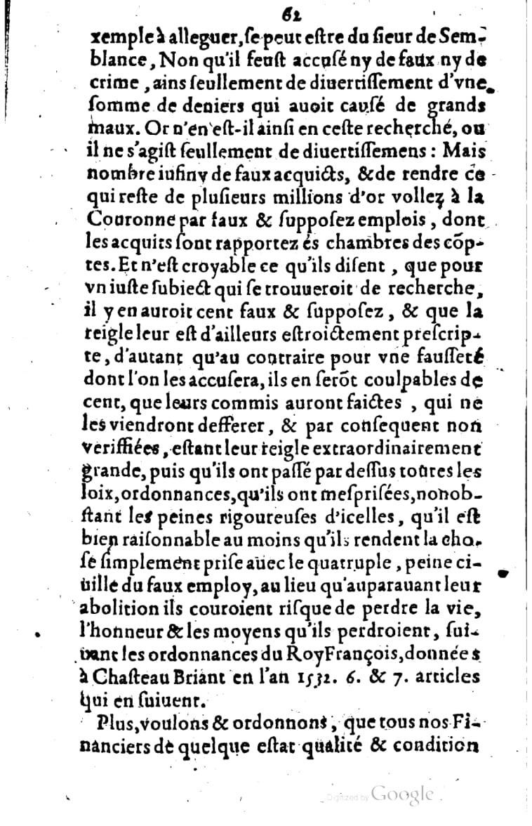 1615 - s.n. 2 - Trésor des trésors de France - BM Lyon