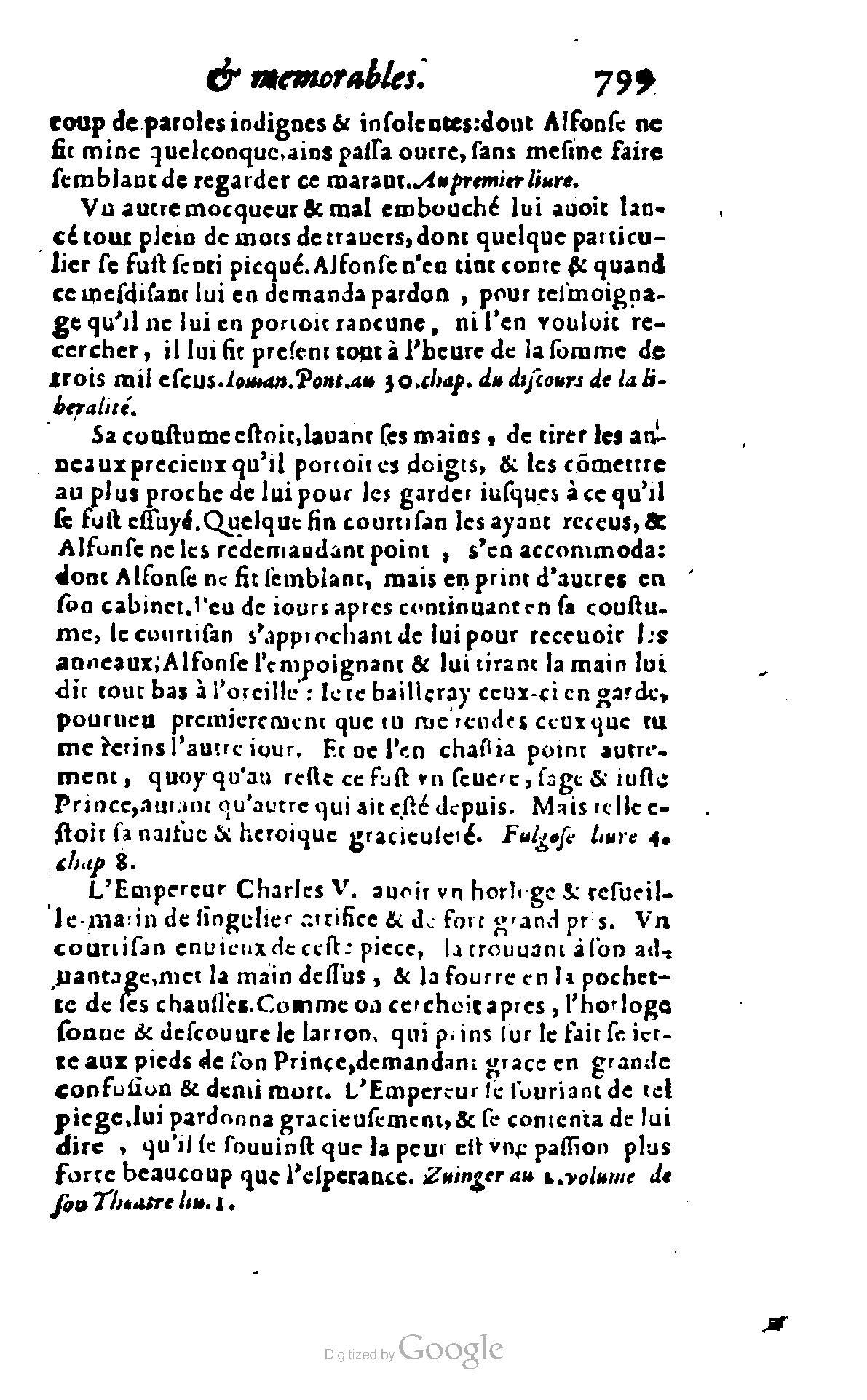 1620 - Samuel Crespin - Trésor d’histoires admirables et mémorables - BCU Lausanne