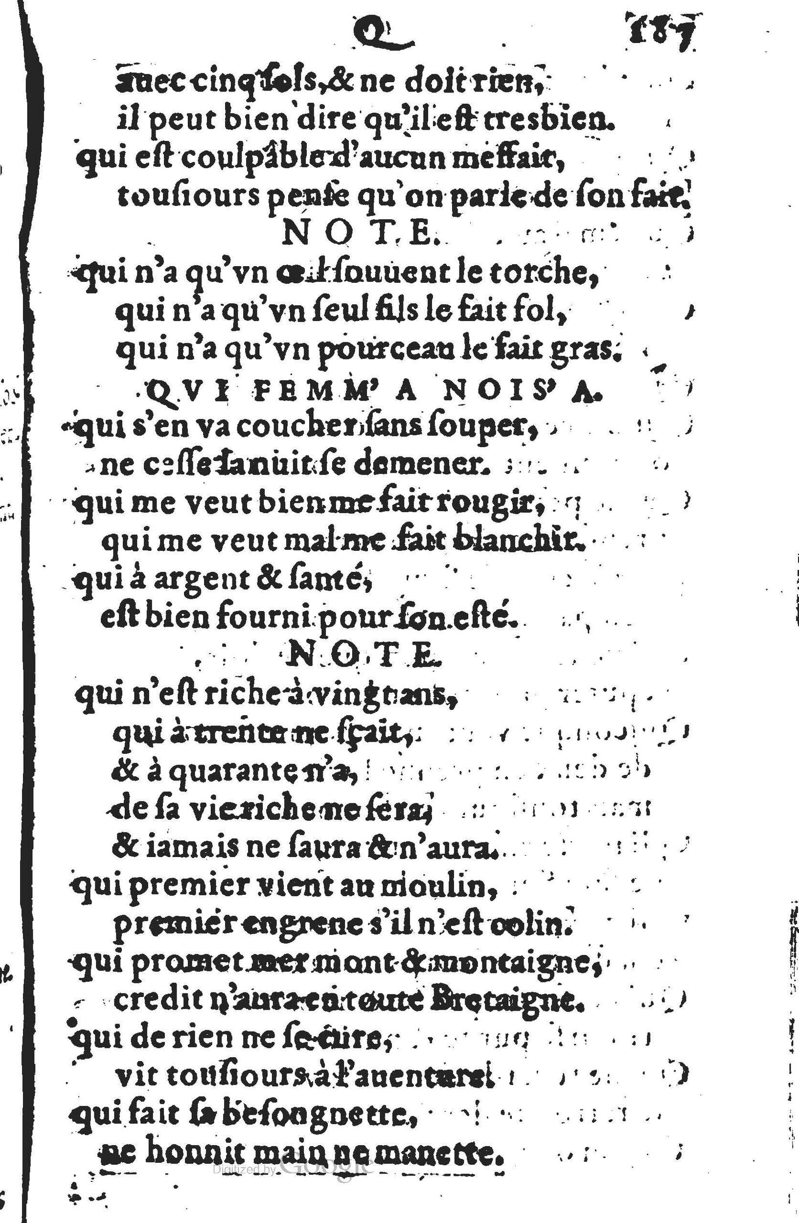 1578 - Nicolas Lescuyer - Trésor des sentences dorées - UGent