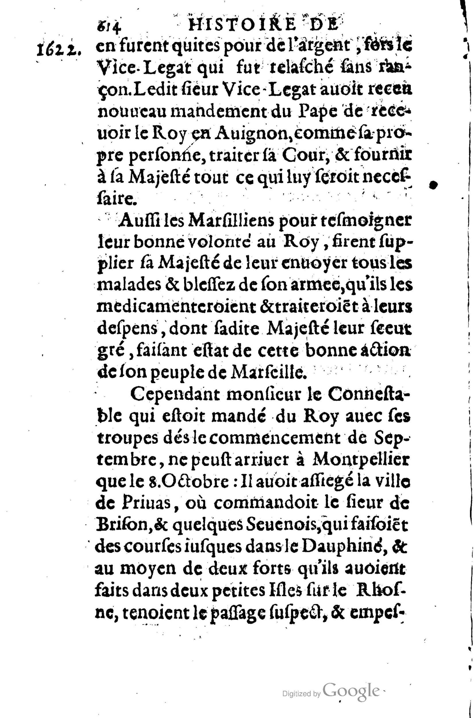 1623 - Joseph Bouillerot - Trésor de l’histoire générale de notre temps - BM Lyon
