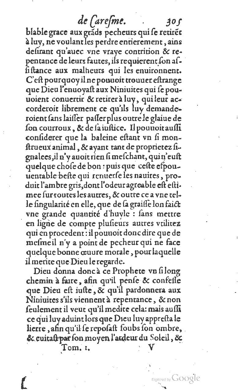 1607 - Nicolas Du Fossé - Trésor quadragésimal - T 01 - BM Lyon
