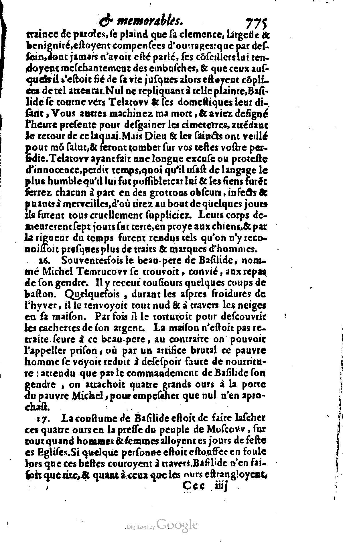 1628 - Jacques Crespin - Trésor d’histoires admirables et mémorables - BSB Munich