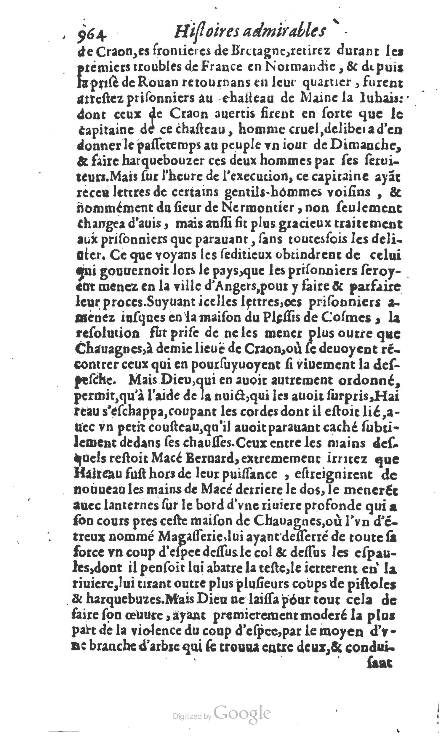 1610 - Paul Marceau - Trésor d’histoires admirables et mémorables - Princeton 1610 - Paul Marceau - Trésor d’histoires admirables et mémorables - Princeton