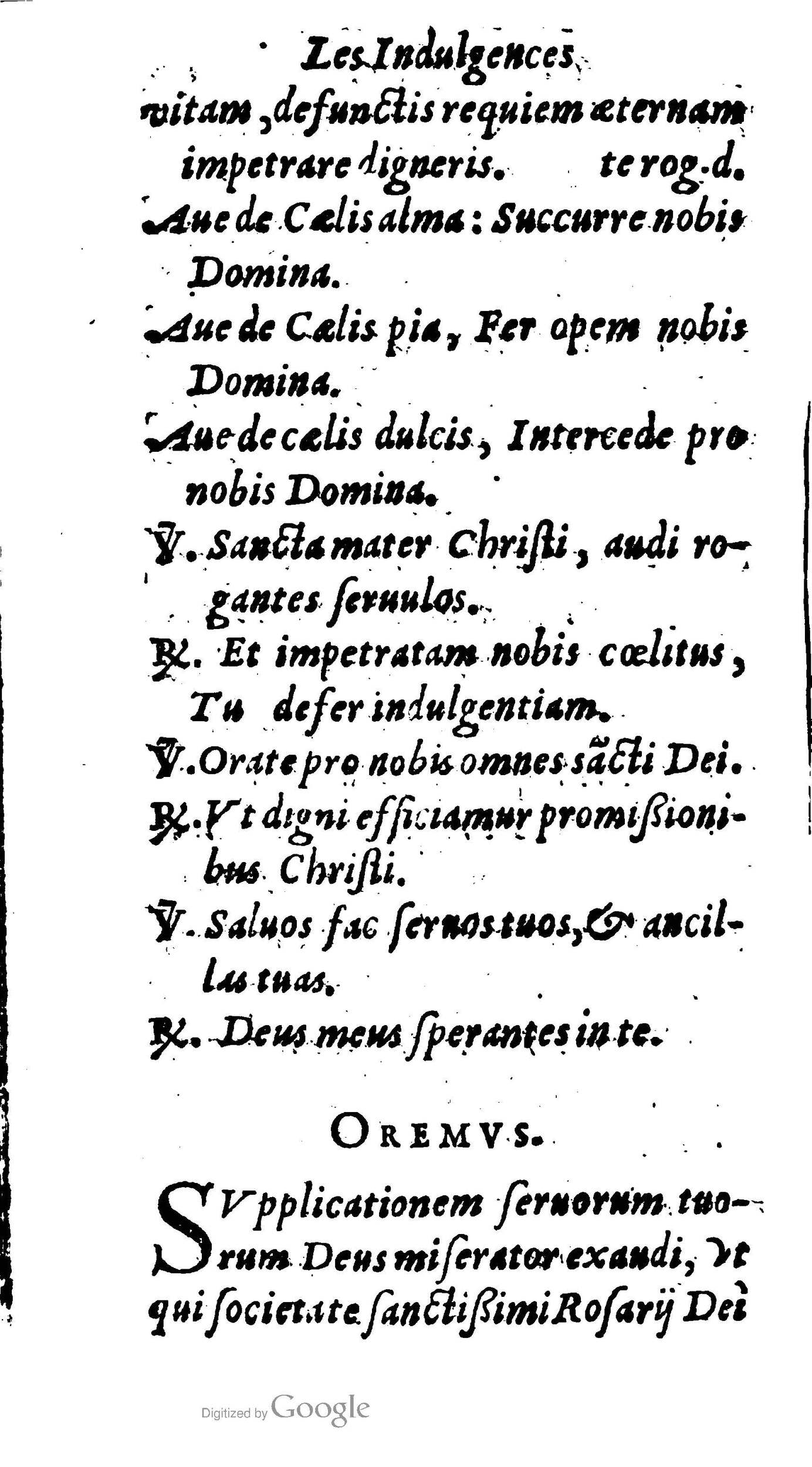 1604 - Jean Le Bouc - Trésor des indulgences du Saint Rosaire - BM Lyon 1604 - Jean Le Bouc - Trésor des indulgences du Saint Rosaire - BM Lyon