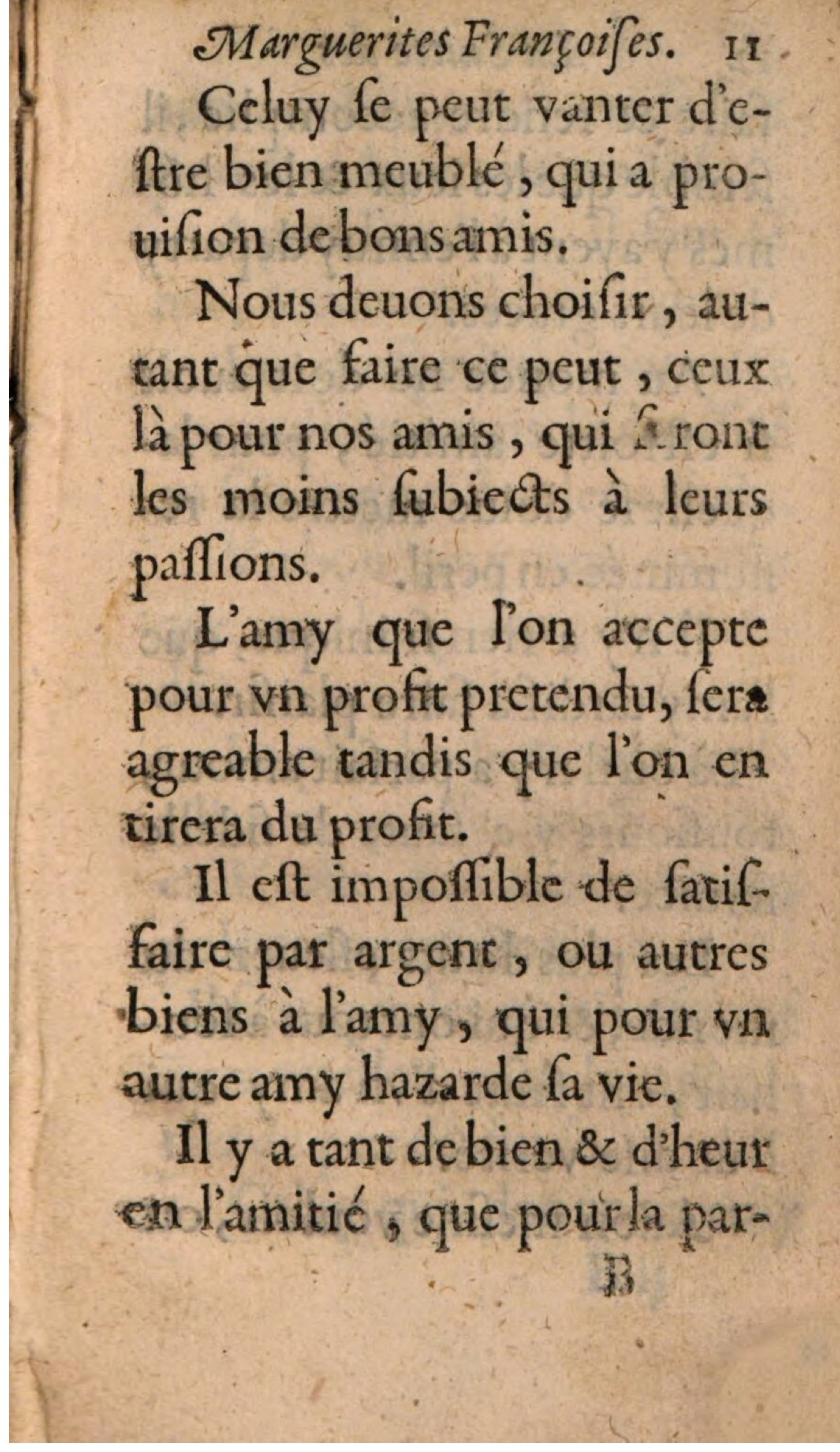 1611 - Théodore Reinsart - La Suitte des marguerites françoises, ou second thresor du bien dire - BSB Munich 1611 - Théodore Reinsart - La Suitte des marguerites françoises, ou second thresor du bien dire - BSB Munich