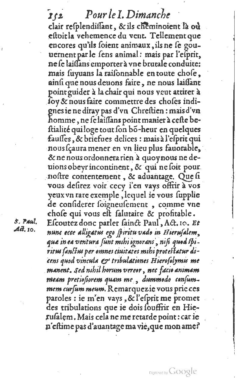 1607 - Nicolas Du Fossé - Trésor quadragésimal - T 01 - BM Lyon