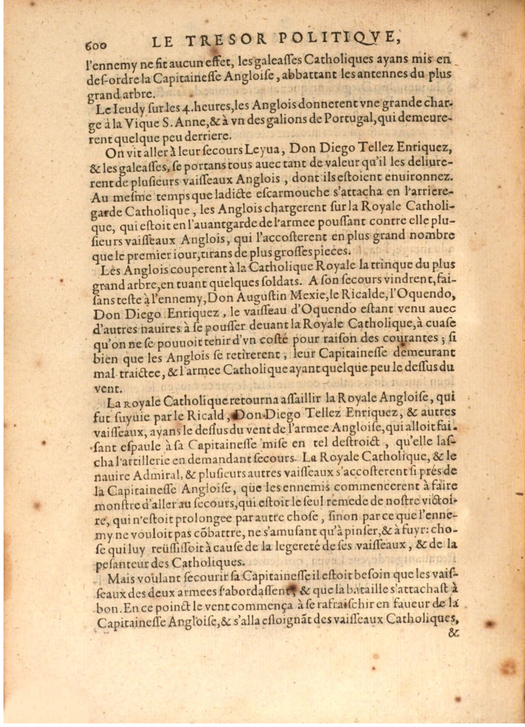 1608 - Nicolas Du Fossé - Trésor politique - BSB Munich
