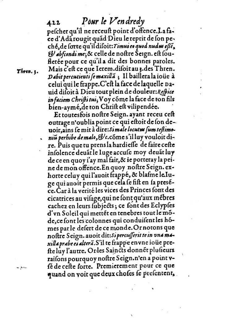 1607 - Nicolas Du Fossé - Trésor quadragésimal - T 02 - BM Lyon
