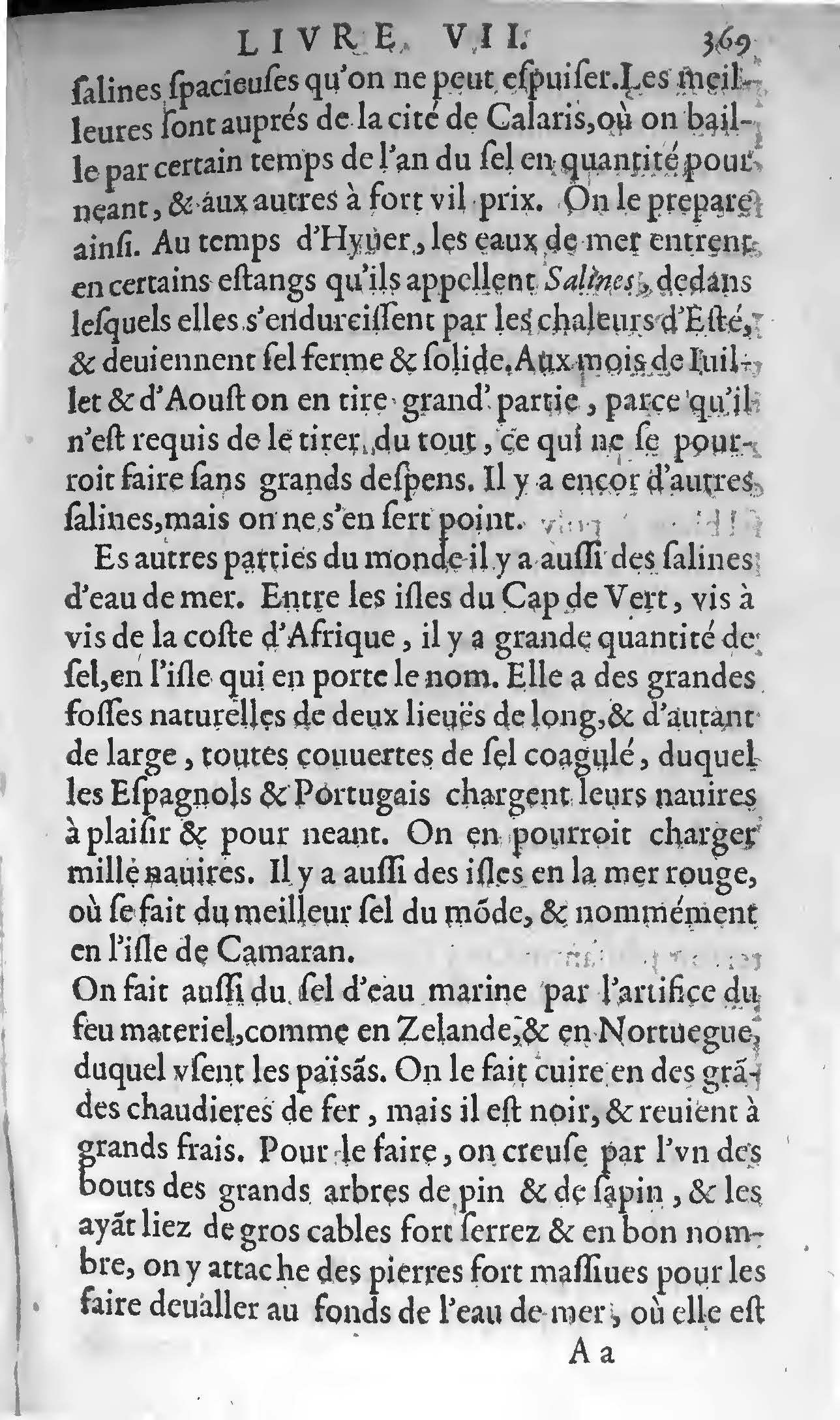 1607 - Étienne Servain et Jean Antoine Huguetan - Trésor de santé ou ménage de la vie humaine - BIU Santé