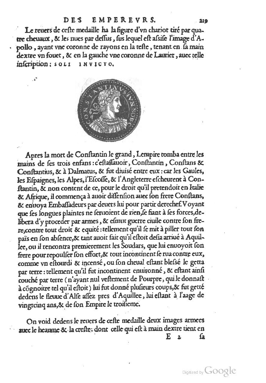 1553 - Jacopo Strada et Thomas Guérin - Épitome du Trésor des antiquités - UGent