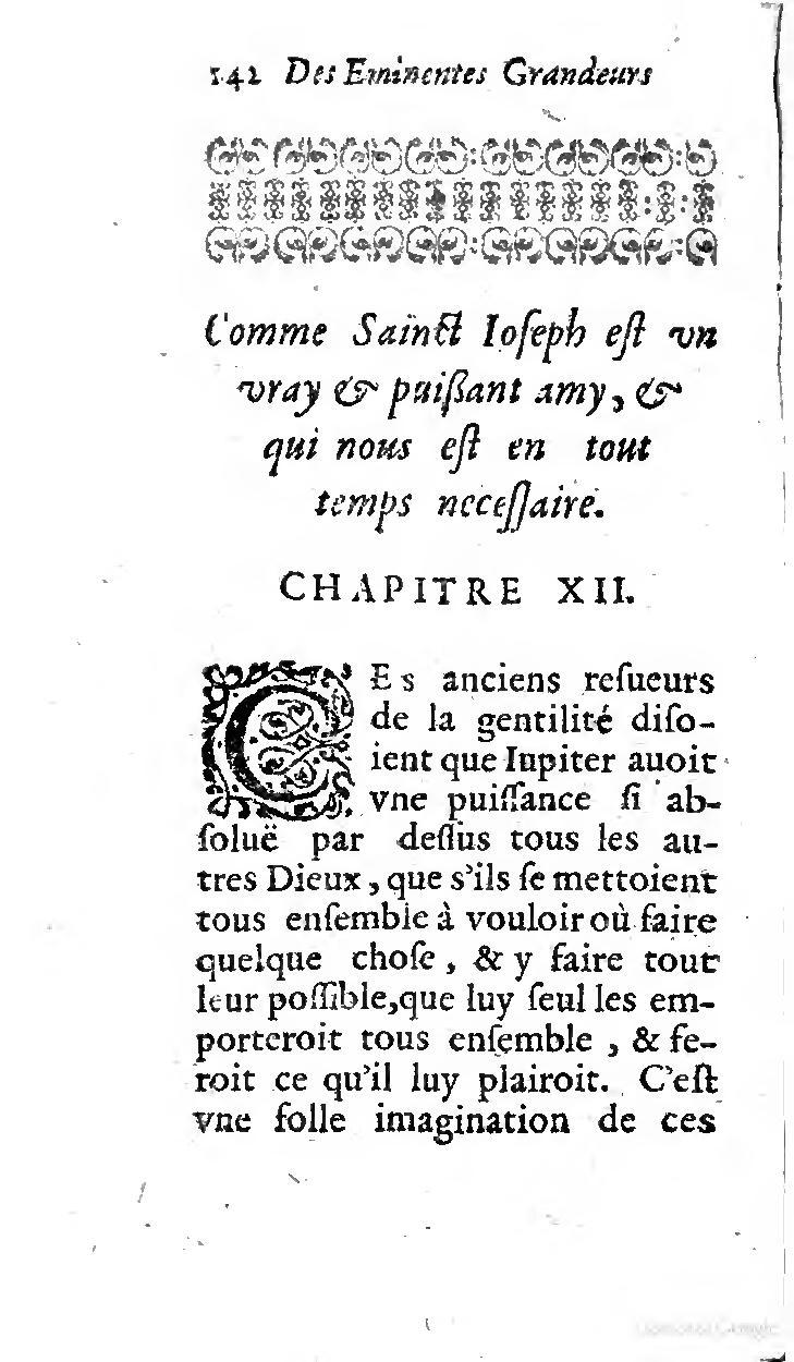 1646 - Jean Piot - Trésor inestimable de Saint-Joseph - BNC Rome