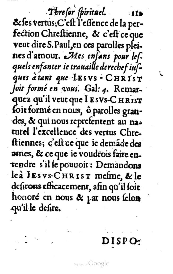 1633 - François Waudré - Trésor spirituel contenant les excellences du christianisme - UGent