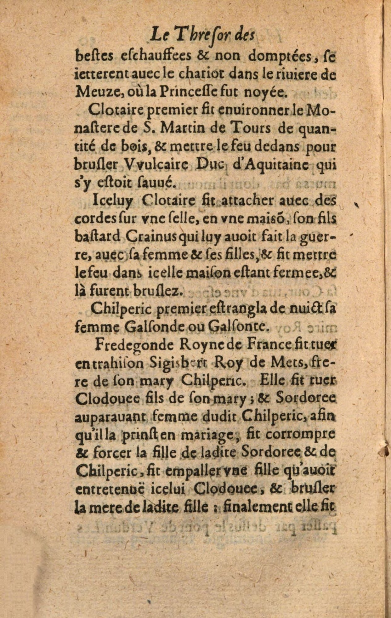 1639 - Jean Corrozet - Trésor des histoires de France - BSB Munich 1639 - Jean Corrozet - Trésor des histoires de France - BSB Munich