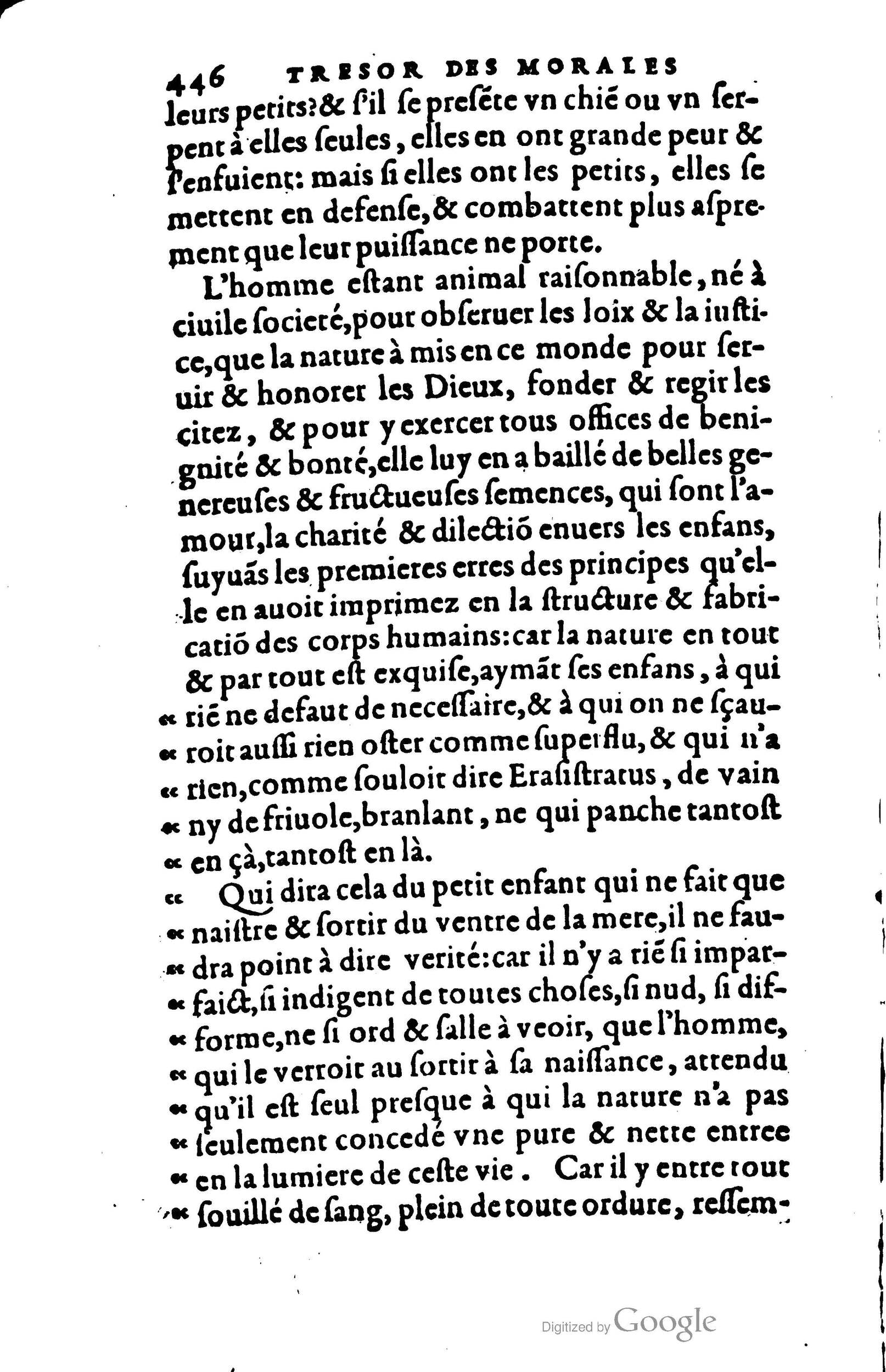 1578 - Jean Poupy - Trésor des morales de Plutarque - BSB Munich