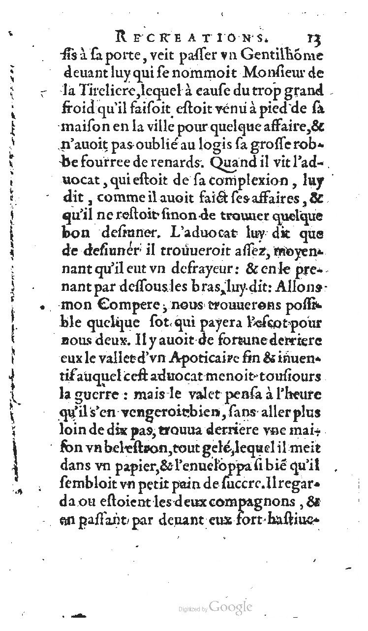 1627 - Jean Delamare - Trésor des récréations - BSB Munich