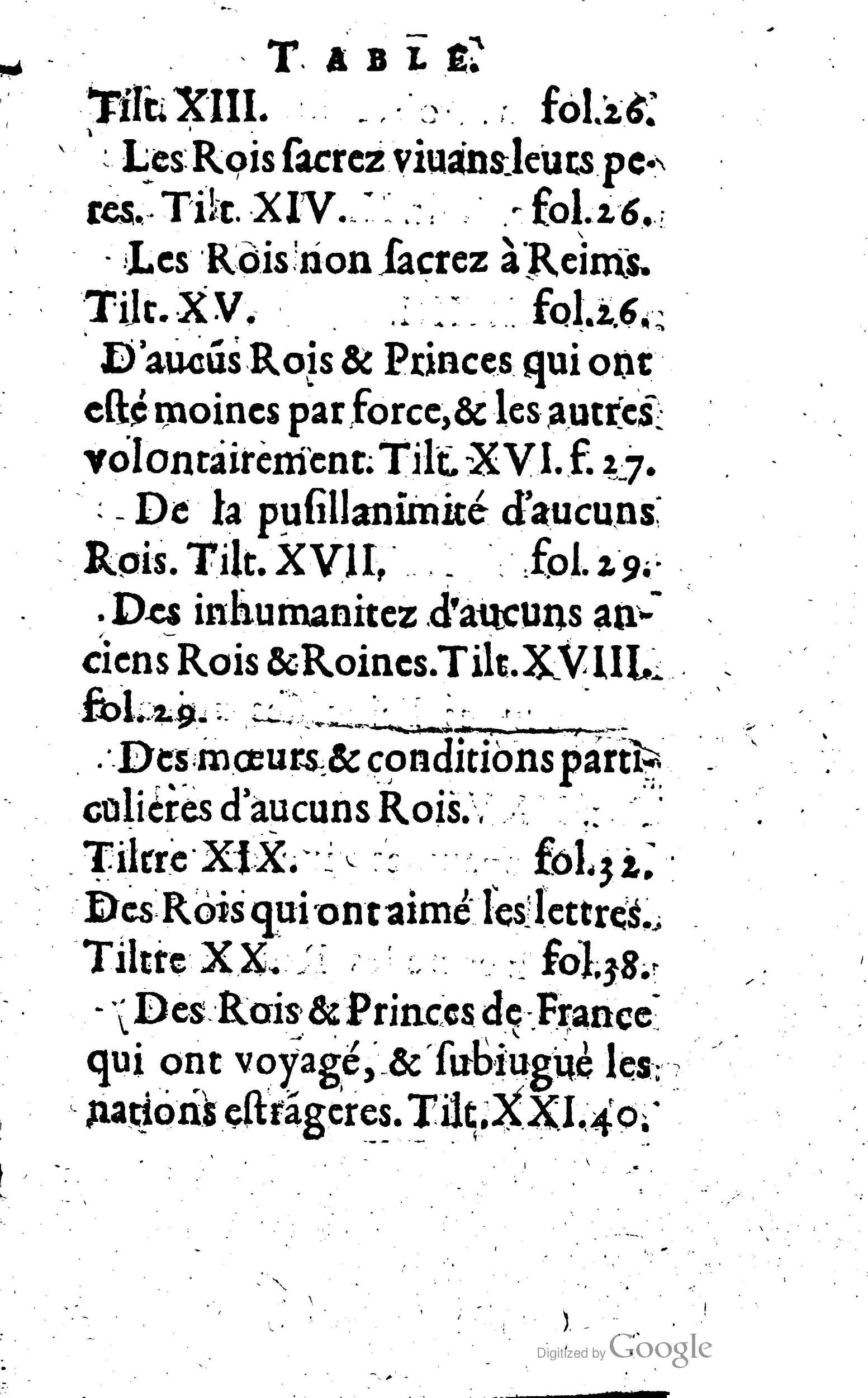 1619 - Jean Corrozet - Trésor des histoires de France - Anvers Musée Plantin-Moretus