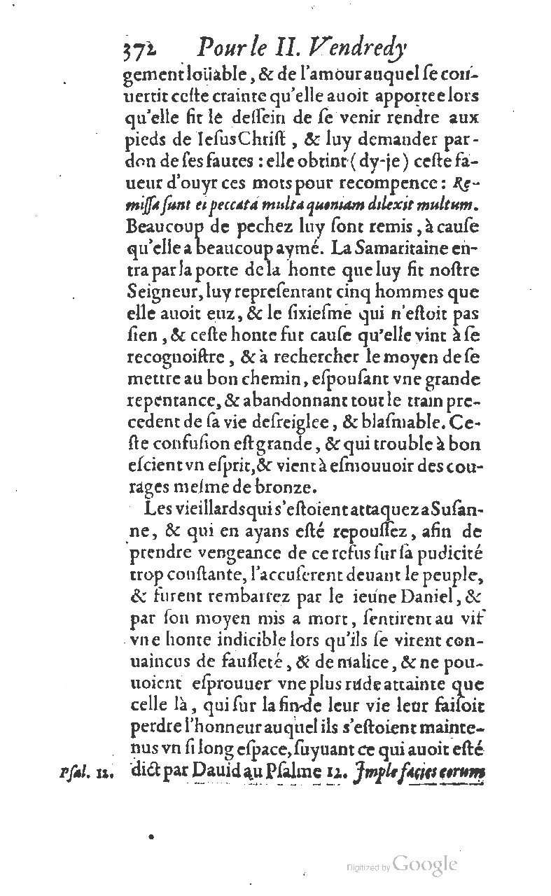 1607 - Nicolas Du Fossé - Trésor quadragésimal - T 01 - BM Lyon