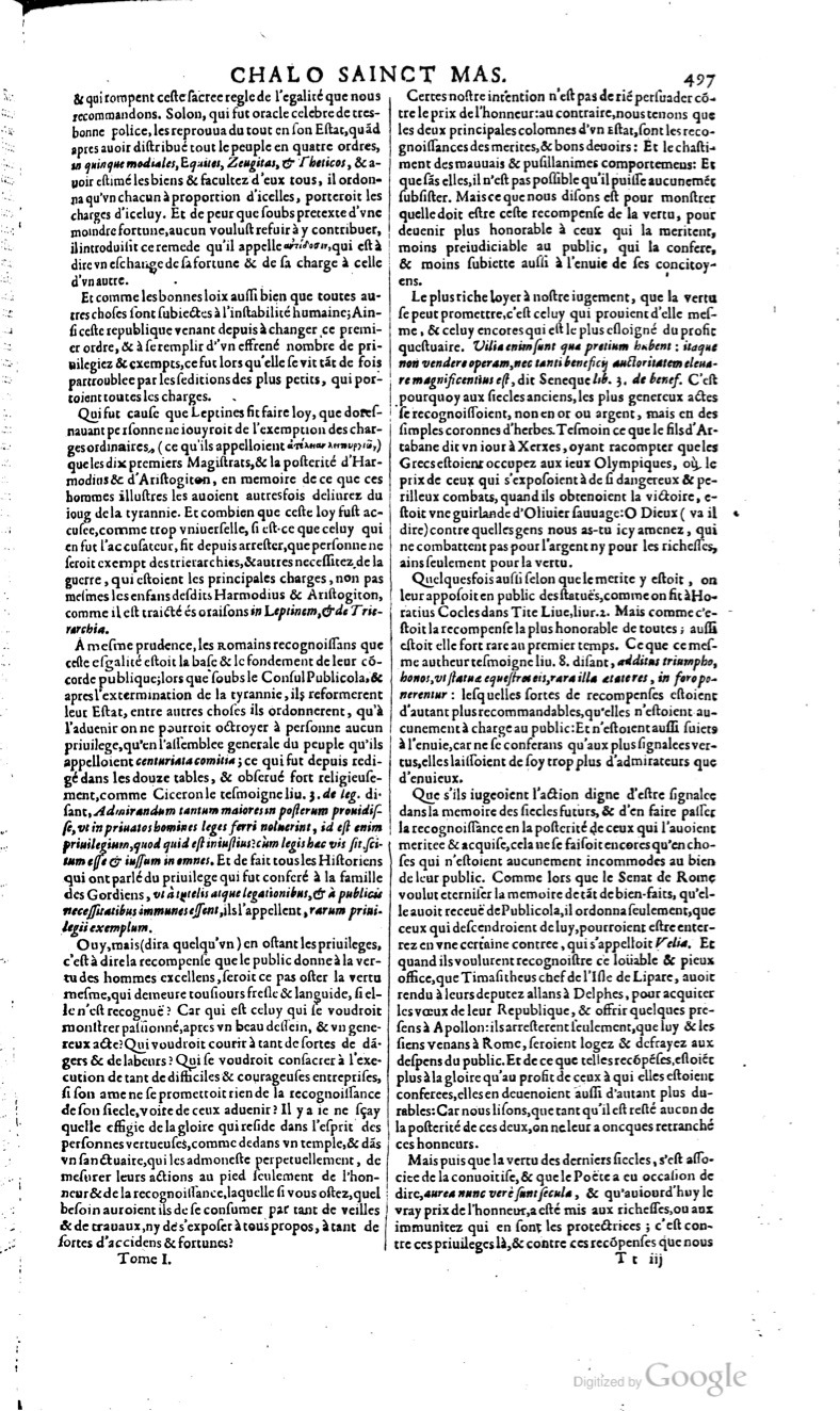 1629 - Veuve Nicolas Buon - Trésor du droit français (29620 T. 1) - BM Lyon
