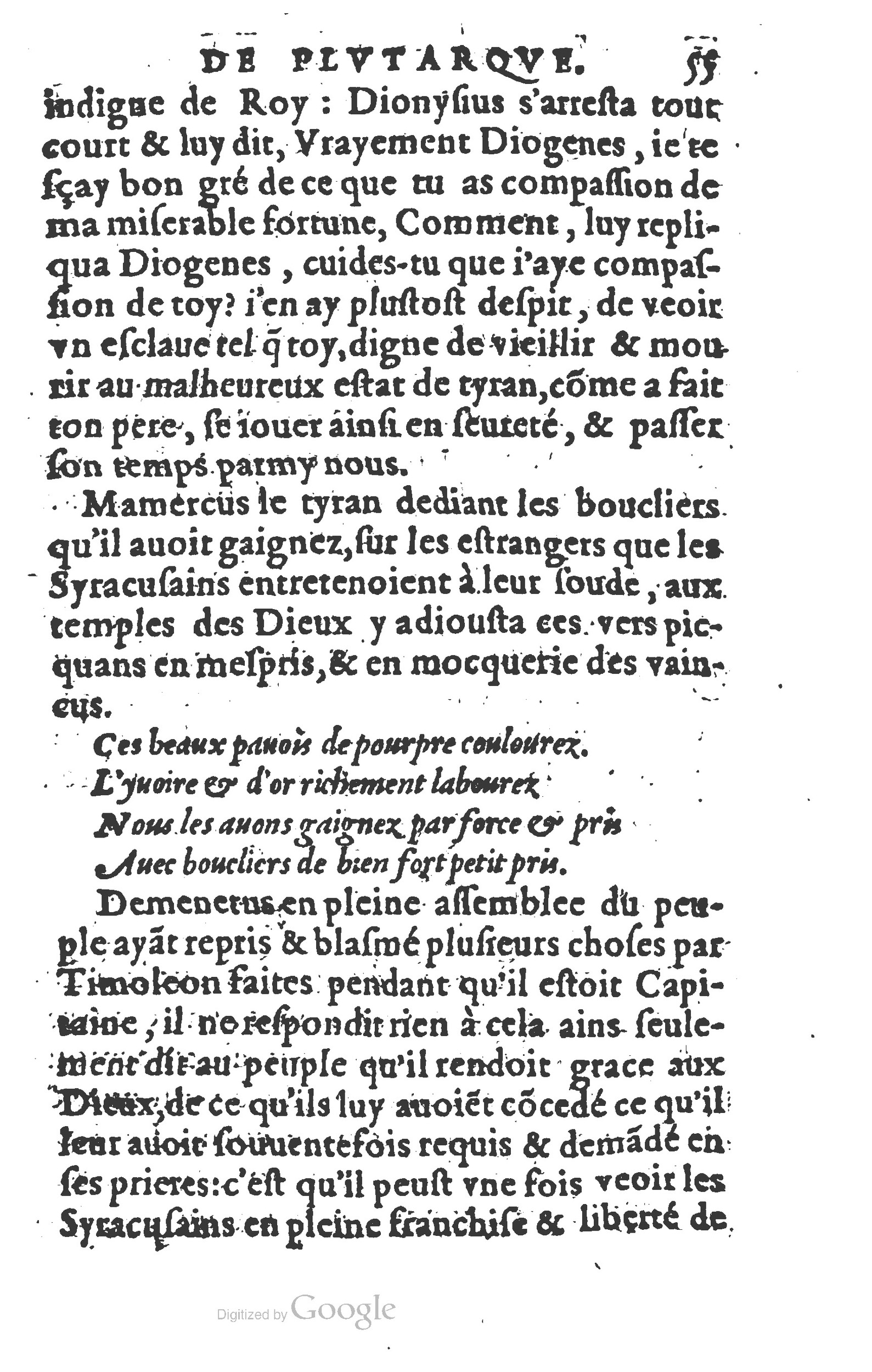 1577 - Claude Micard - Trésor des vies de Plutarque - BSB Munich 1577 - Claude Micard - Trésor des vies de Plutarque - BSB Munich