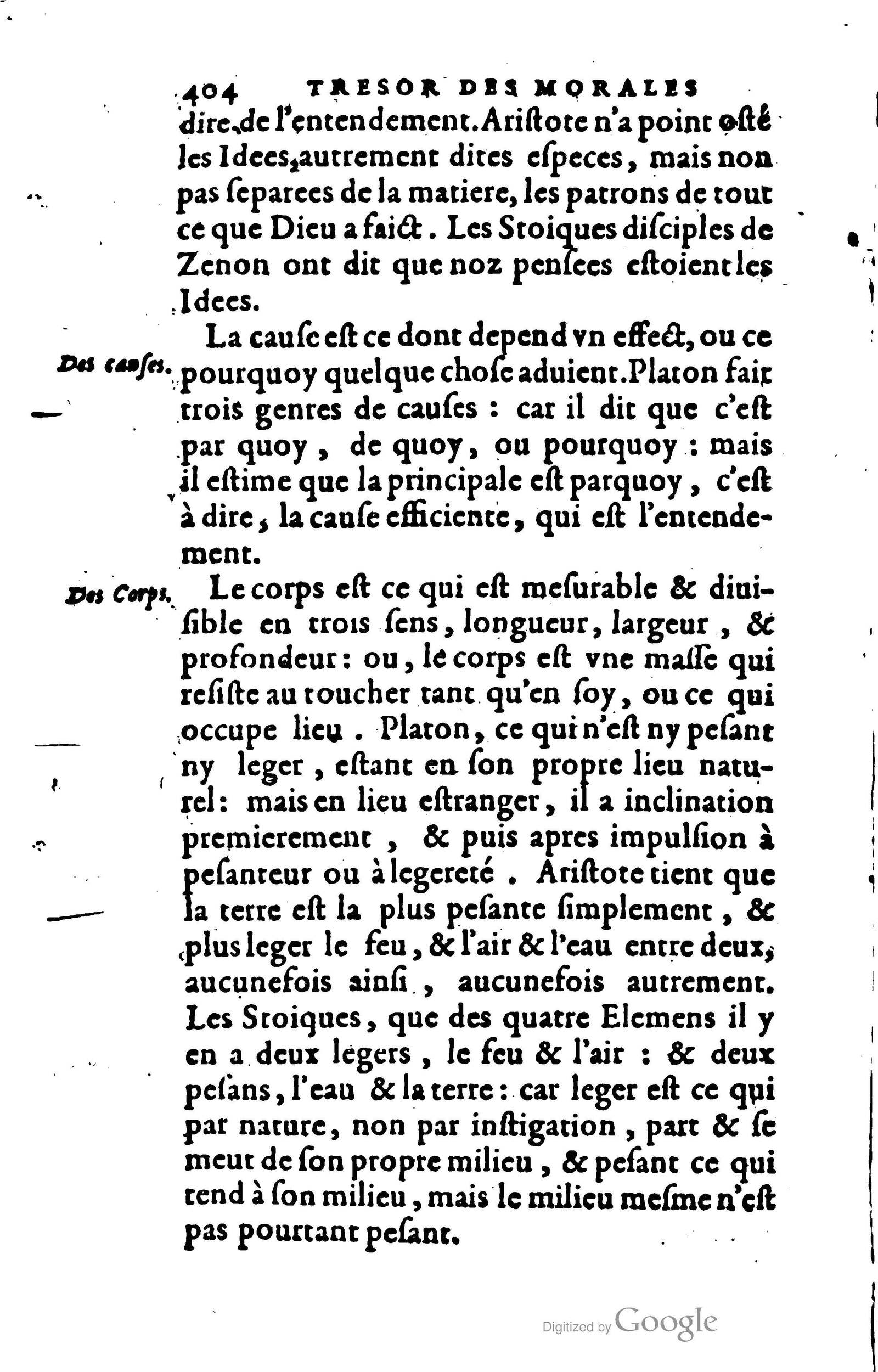 1578 - Jean Poupy - Trésor des morales de Plutarque - BSB Munich