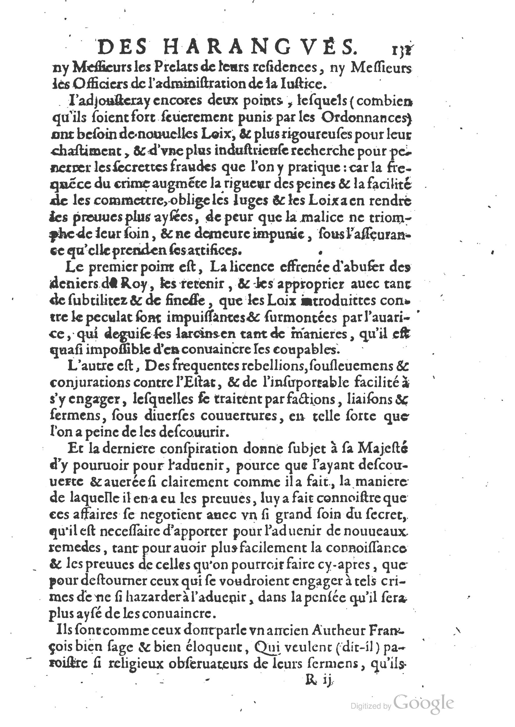 1654 - Michel Bobin - Trésor des harangues, remontrances et oraisons funèbres - BM Lyon 1654 - Michel Bobin - Trésor des harangues, remontrances et oraisons funèbres - BM Lyon