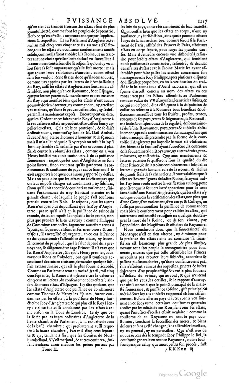 1629 - Veuve Nicolas Buon - Trésor du droit français (21754 T. 2) - BM Lyon