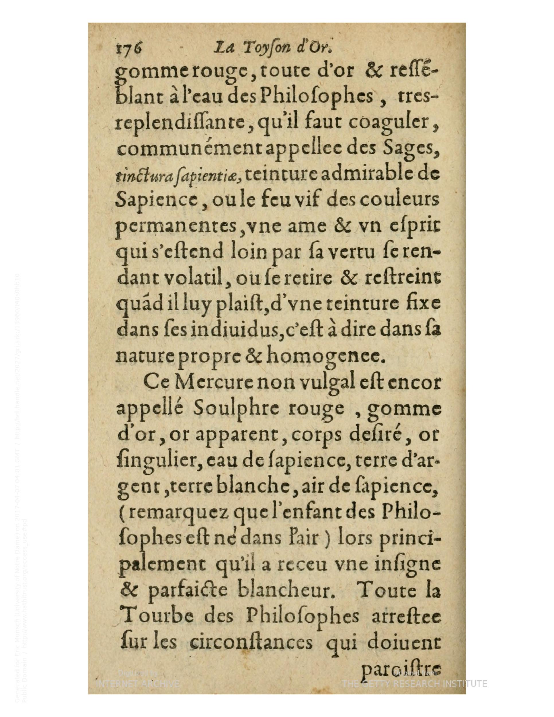1612 - Charles Sevestre - Toison d’or ou la fleur des trésors - Getty Research Institute